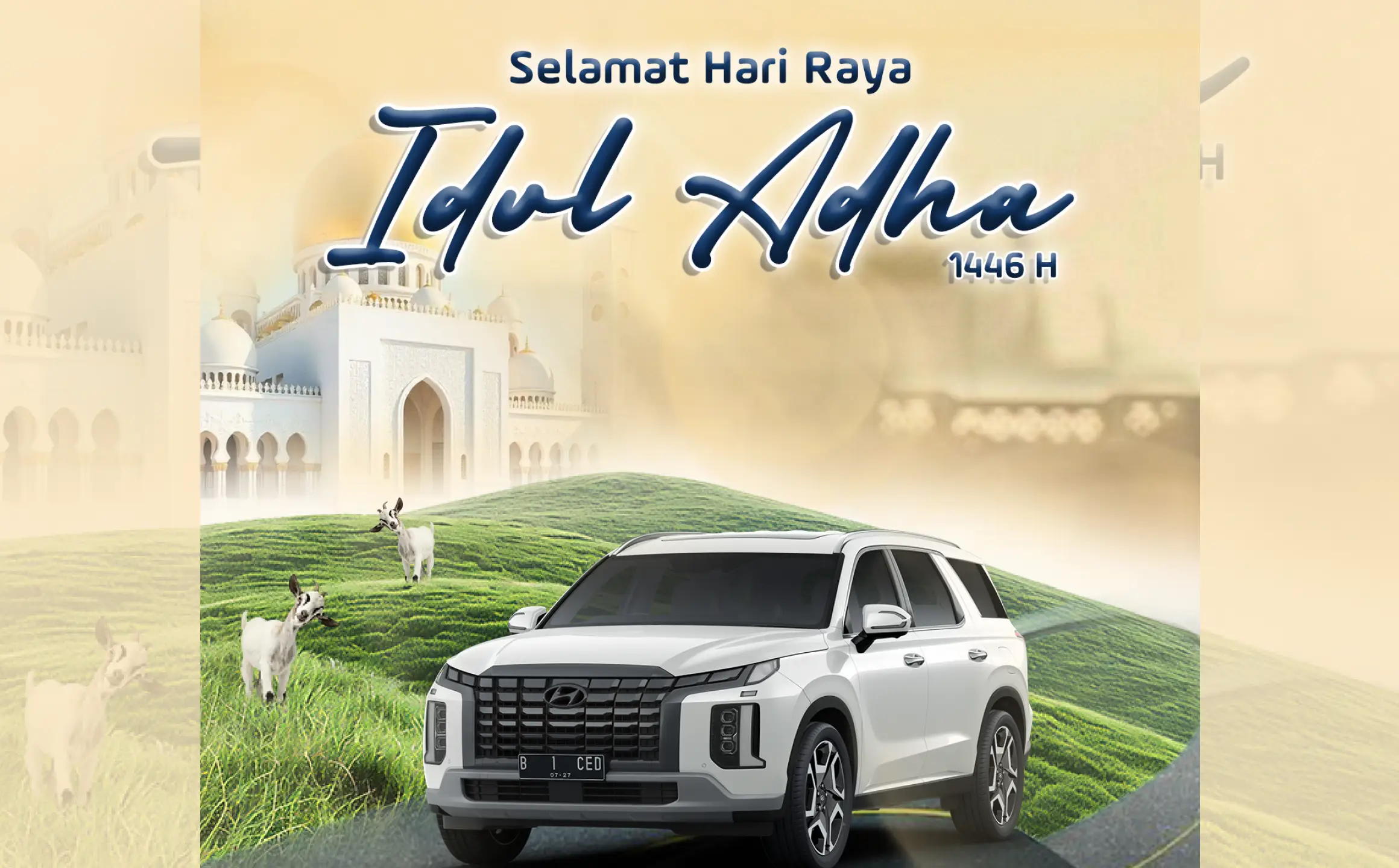 Hyundai Kudus Mengucapkan Selamat Hari Raya Idul Adha 1446 Hijriyah